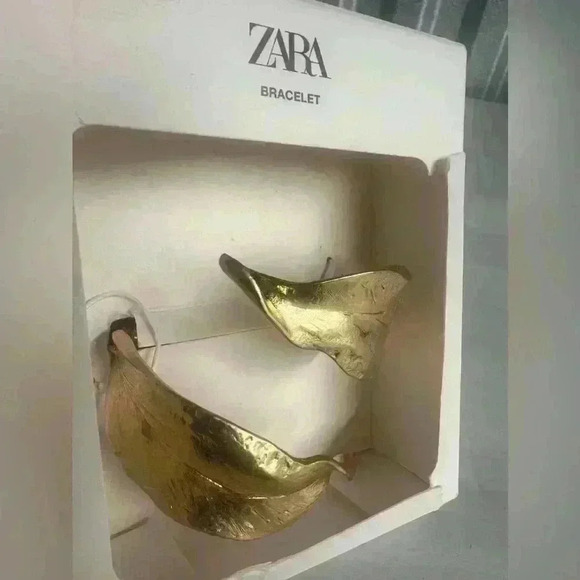 🔥🔥zara textured leaf bracelet - Picture 3 of 5